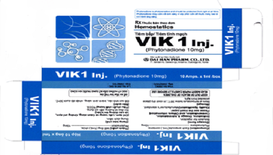 Thời điểm và phương pháp tiêm vitamin K