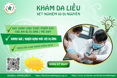 Gói khám da liễu - Xét nghiệm 60 dị nguyên